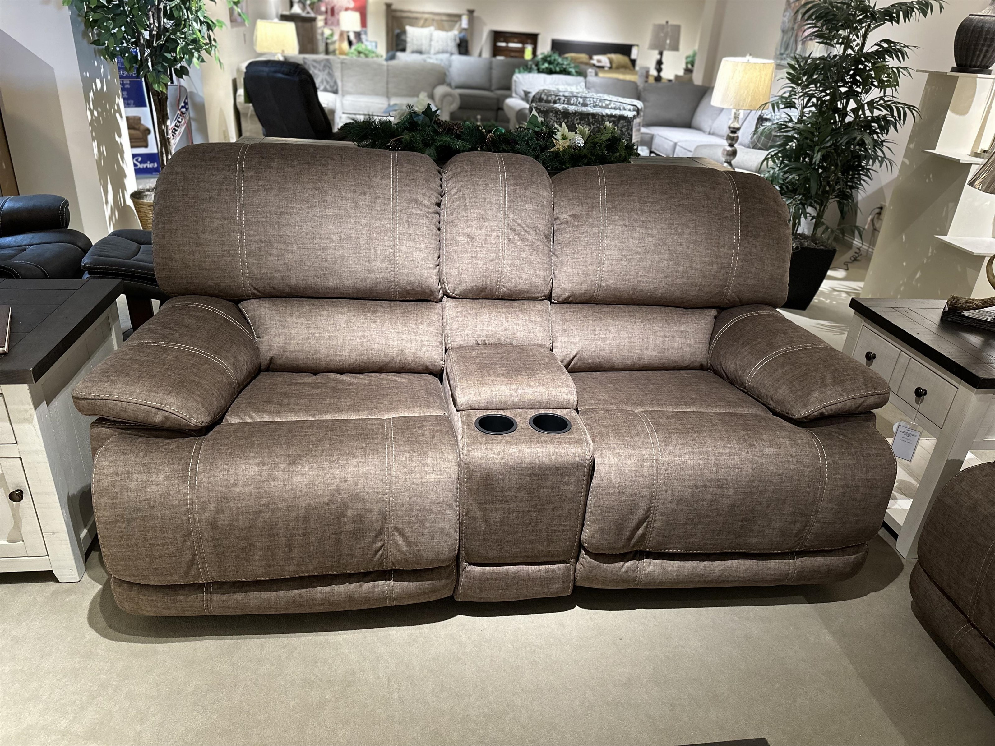 Cheers 8698M 8698M Glider Console Loveseat Glider Console Loveseat with